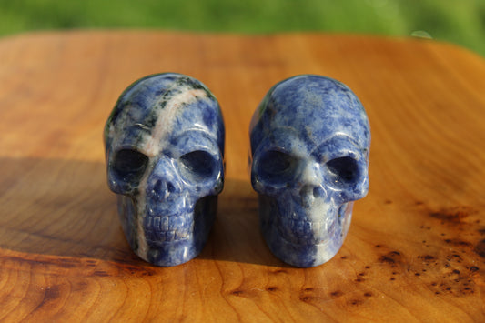 Sodalite Skull