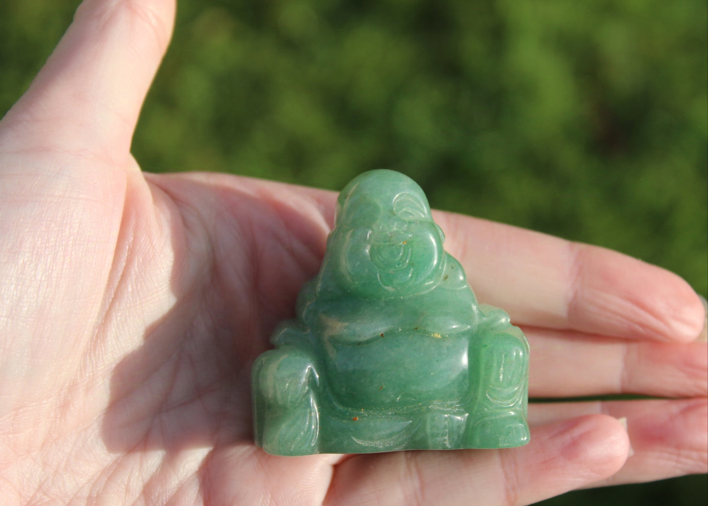 Green Aventurine Buddha's