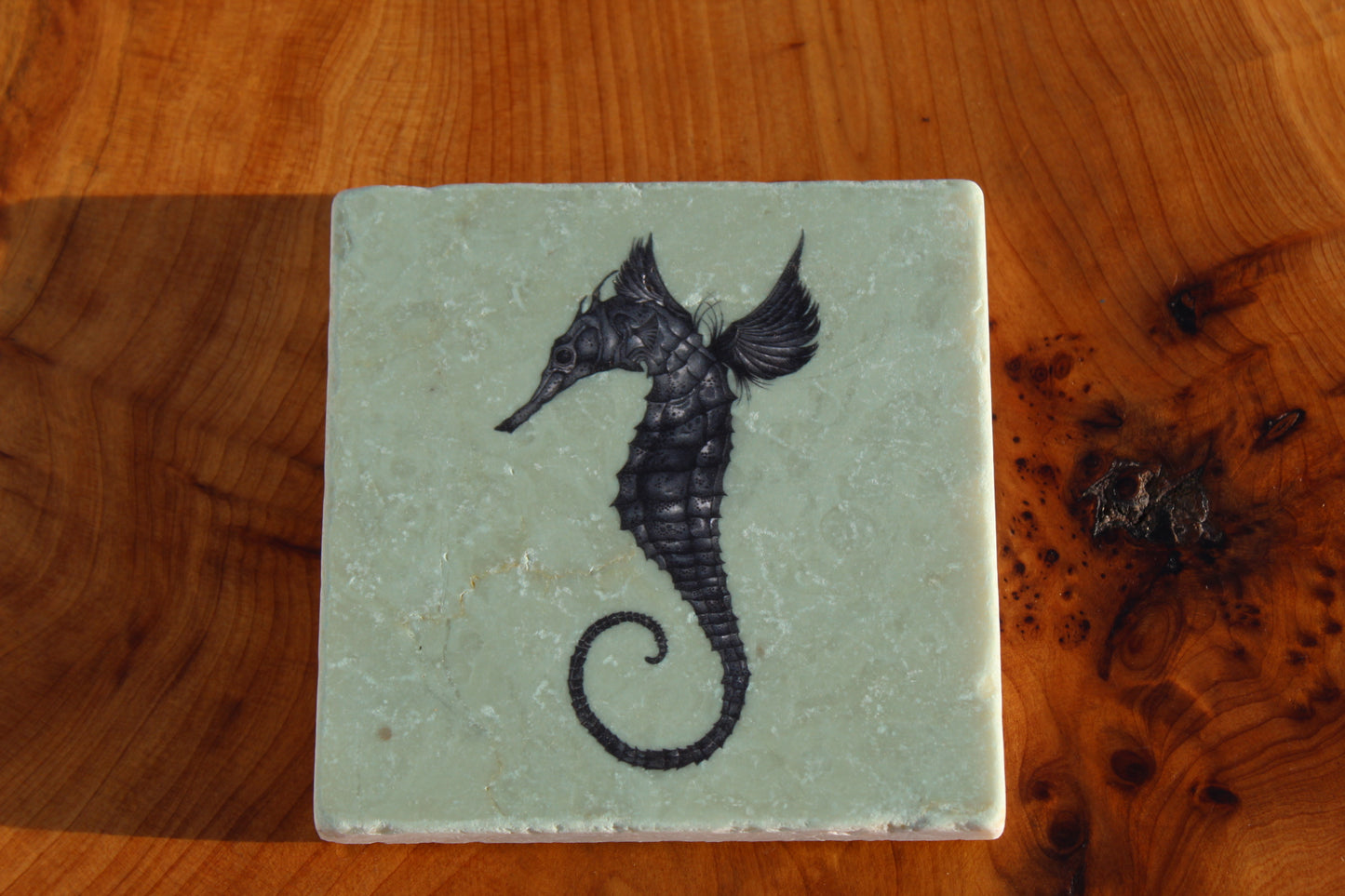 Seahorse Tile Coaster