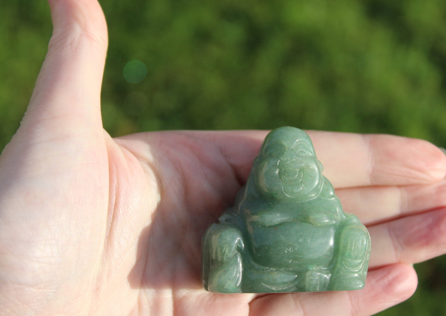 Green Aventurine Buddha's