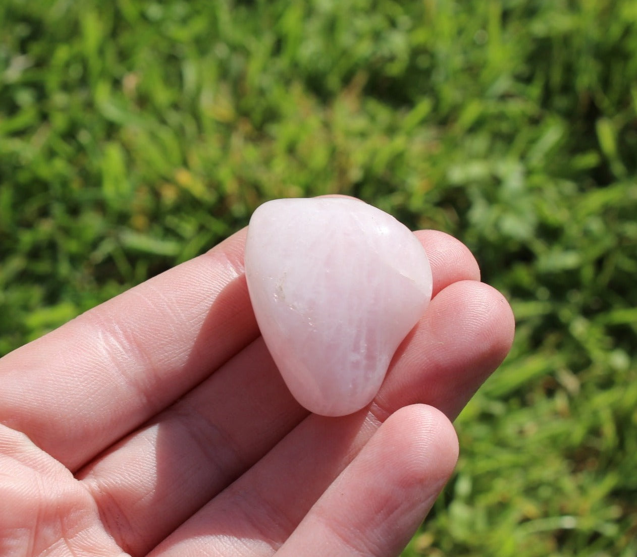 Rose Quartz Tumblestones Size Medium To Large.